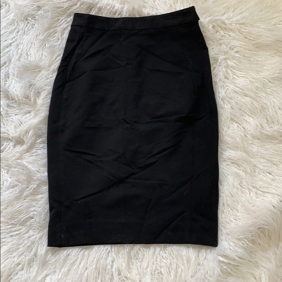 Black Pencil Diane von Furstenberg Skirt Sz 8 - Picture 5 of 8